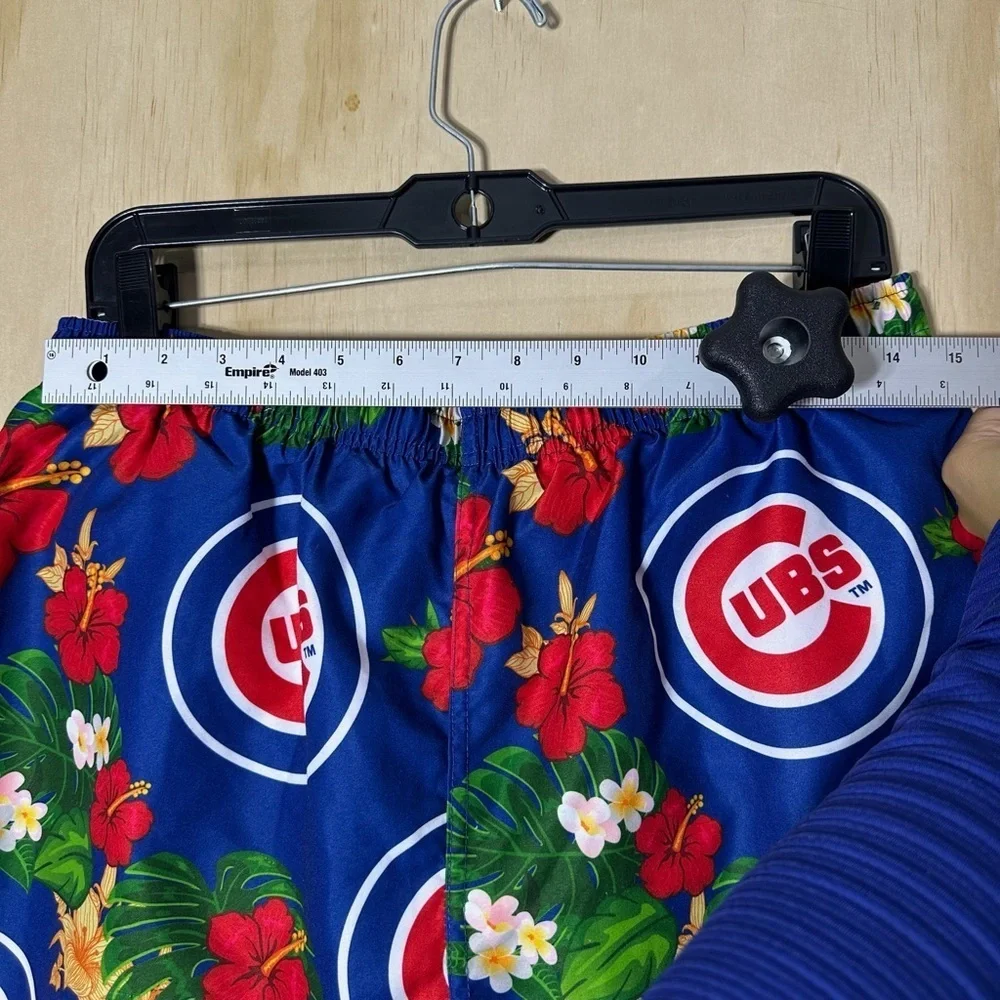 Chicago Cubs Hawaiian Floral Swim Trunks 2XL | MLB Genuine Merchandise‎